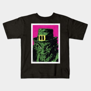 LEPRECHAUN (Pop Art) Kids T-Shirt